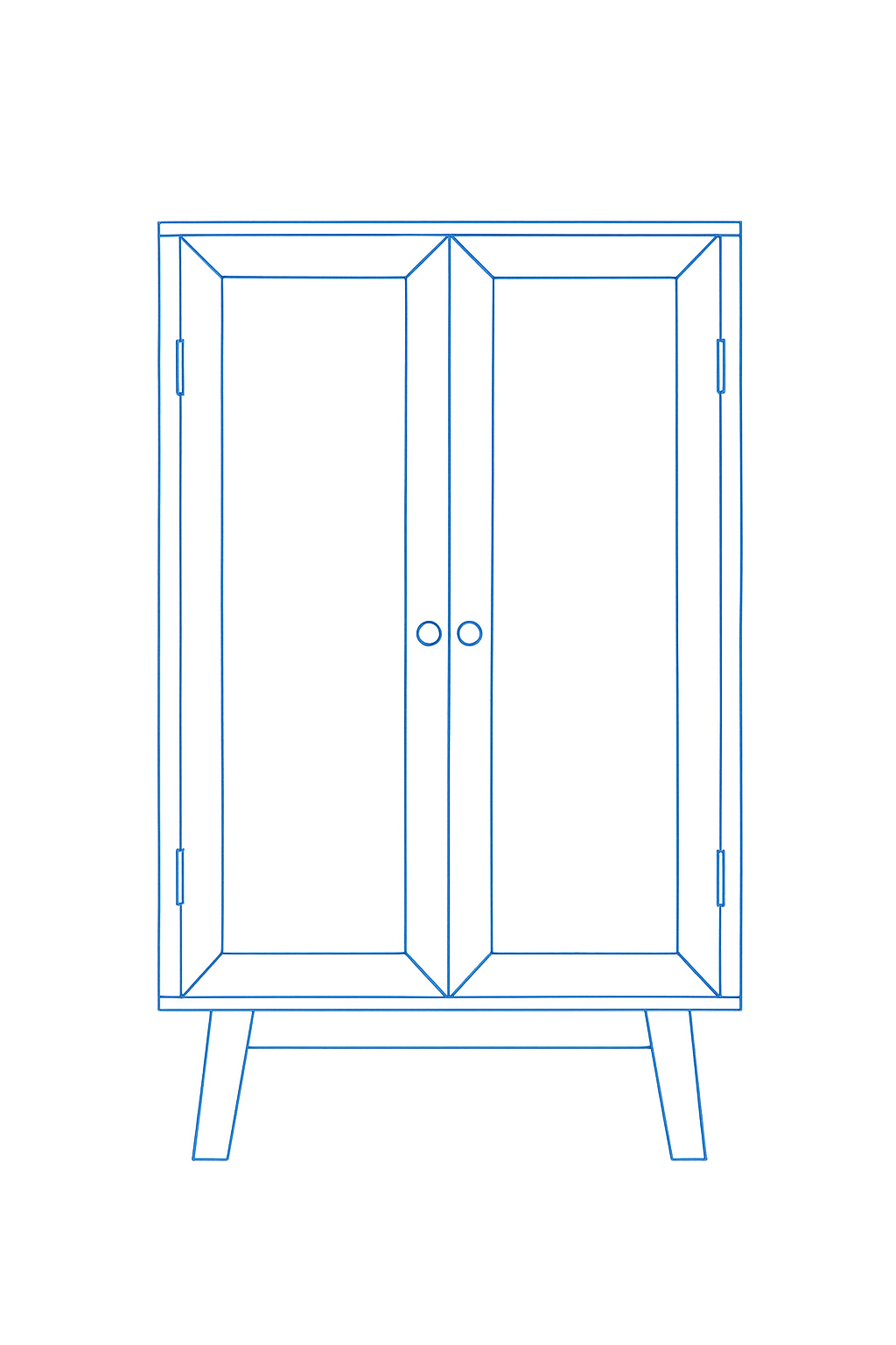 Custom Hardwood Armoire – Built to Fit Your Style and Space