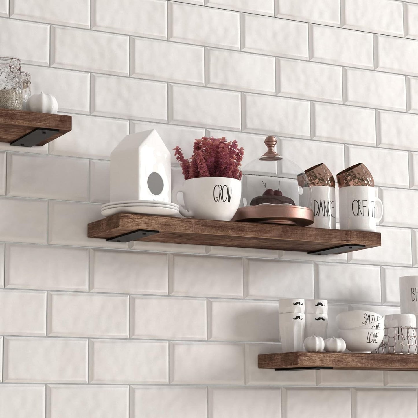 Floating Shelf Brackets | Heavy Duty | Great for Mantles, Bookshelves & Wall Mounting | Multiple Sizes & Quantities Available