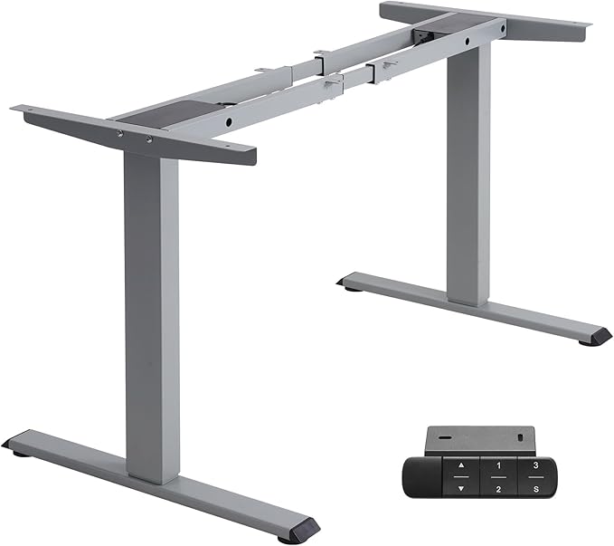 Dual Motor Electric Adjustable Standing Desk - Frame Only