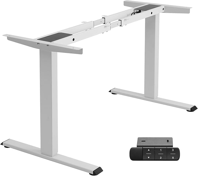 Dual Motor Electric Adjustable Standing Desk - Frame Only