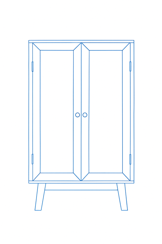 Custom Hardwood Armoire – Built to Fit Your Style and Space