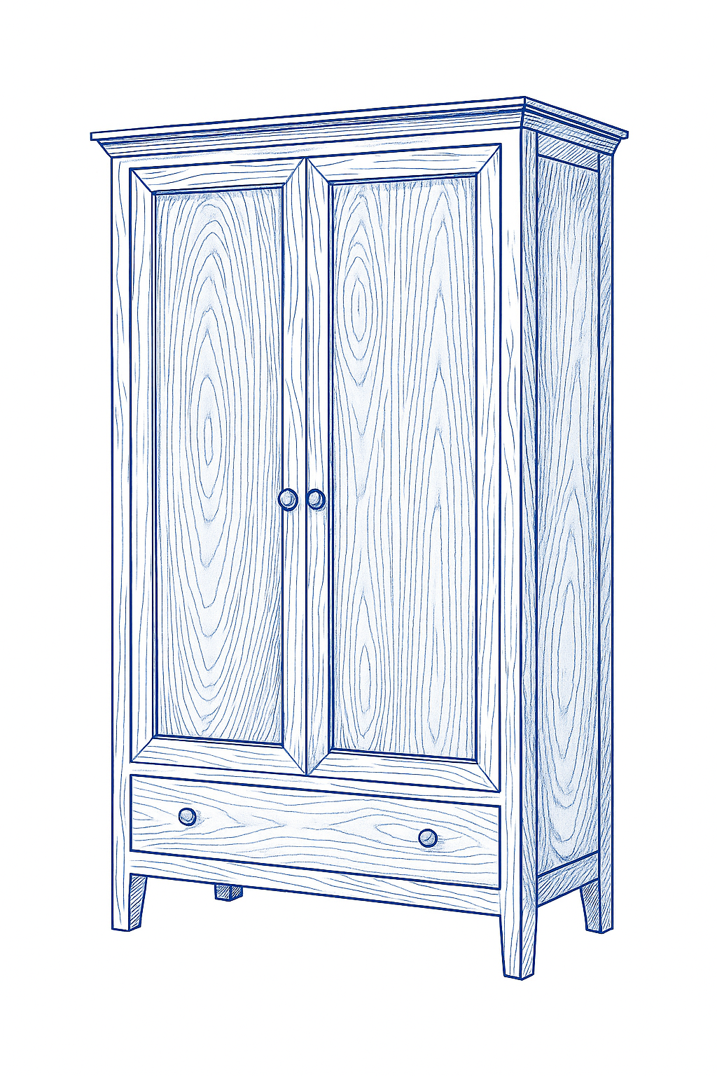 Custom Hardwood Armoire – Built to Fit Your Style and Space