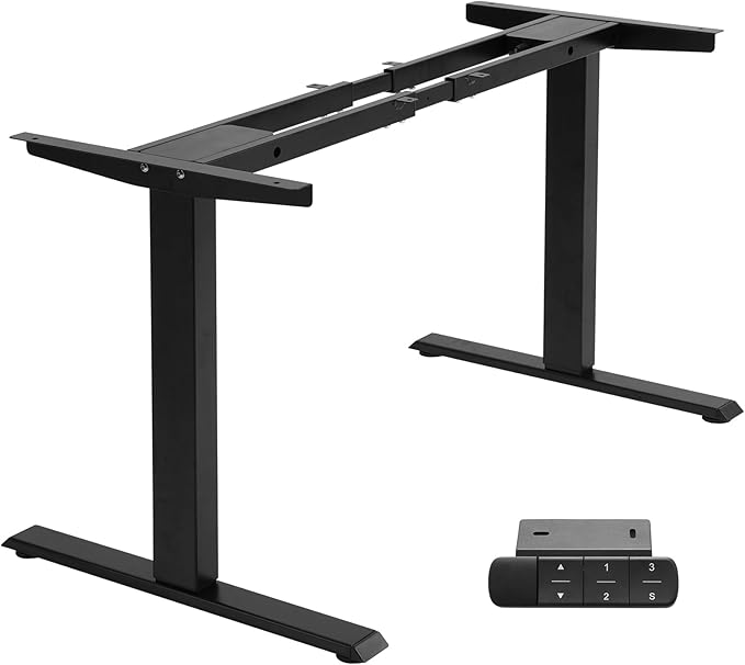 Dual Motor Electric Adjustable Standing Desk - Frame Only